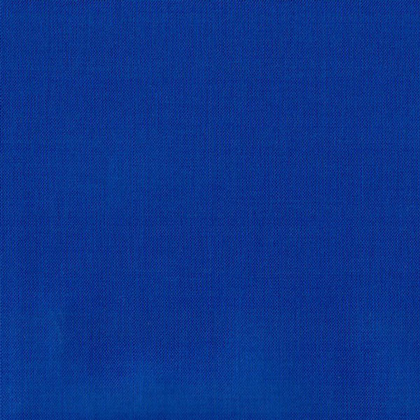 1020 enfärgad royalblå , tygbredd 110 cm.