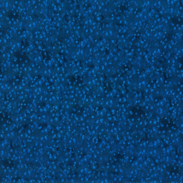 23118, blå med ljusare prickar, tygbredd 110 cm